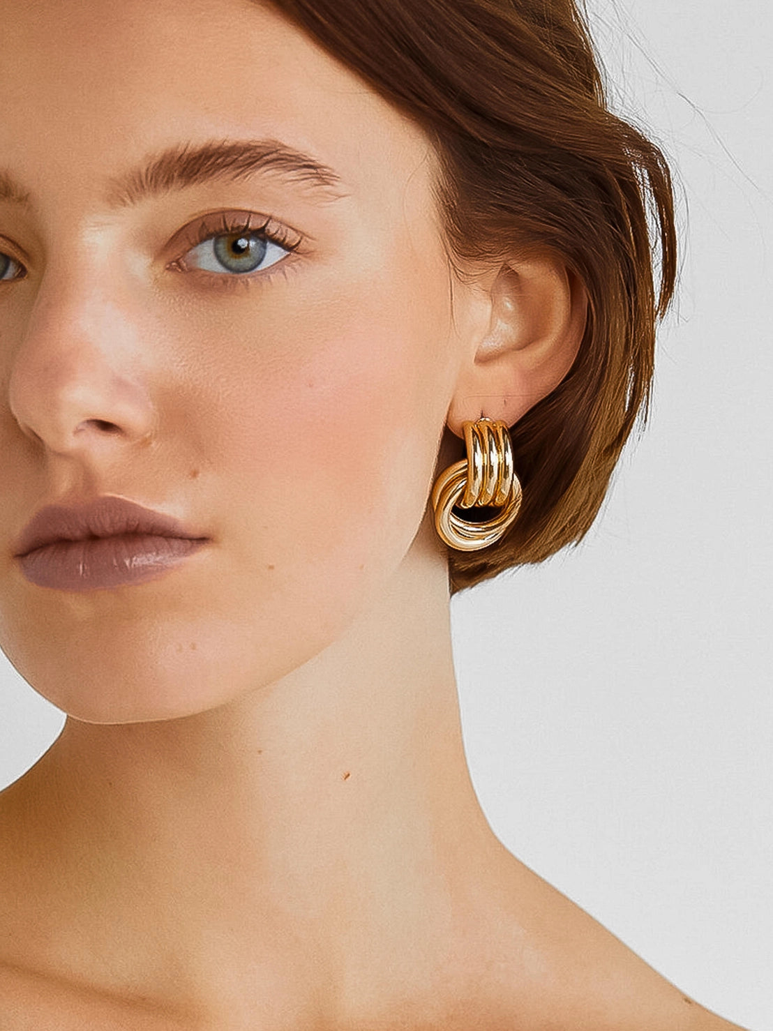 Wanda 18k Multi-Colored Earring