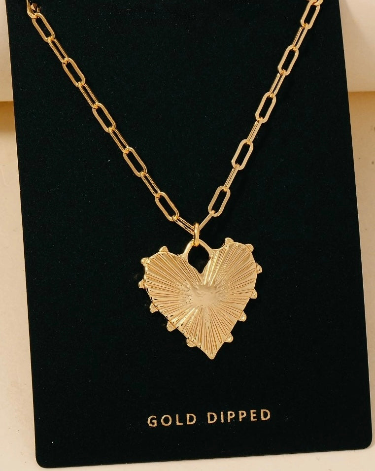 Shining Heart Necklace