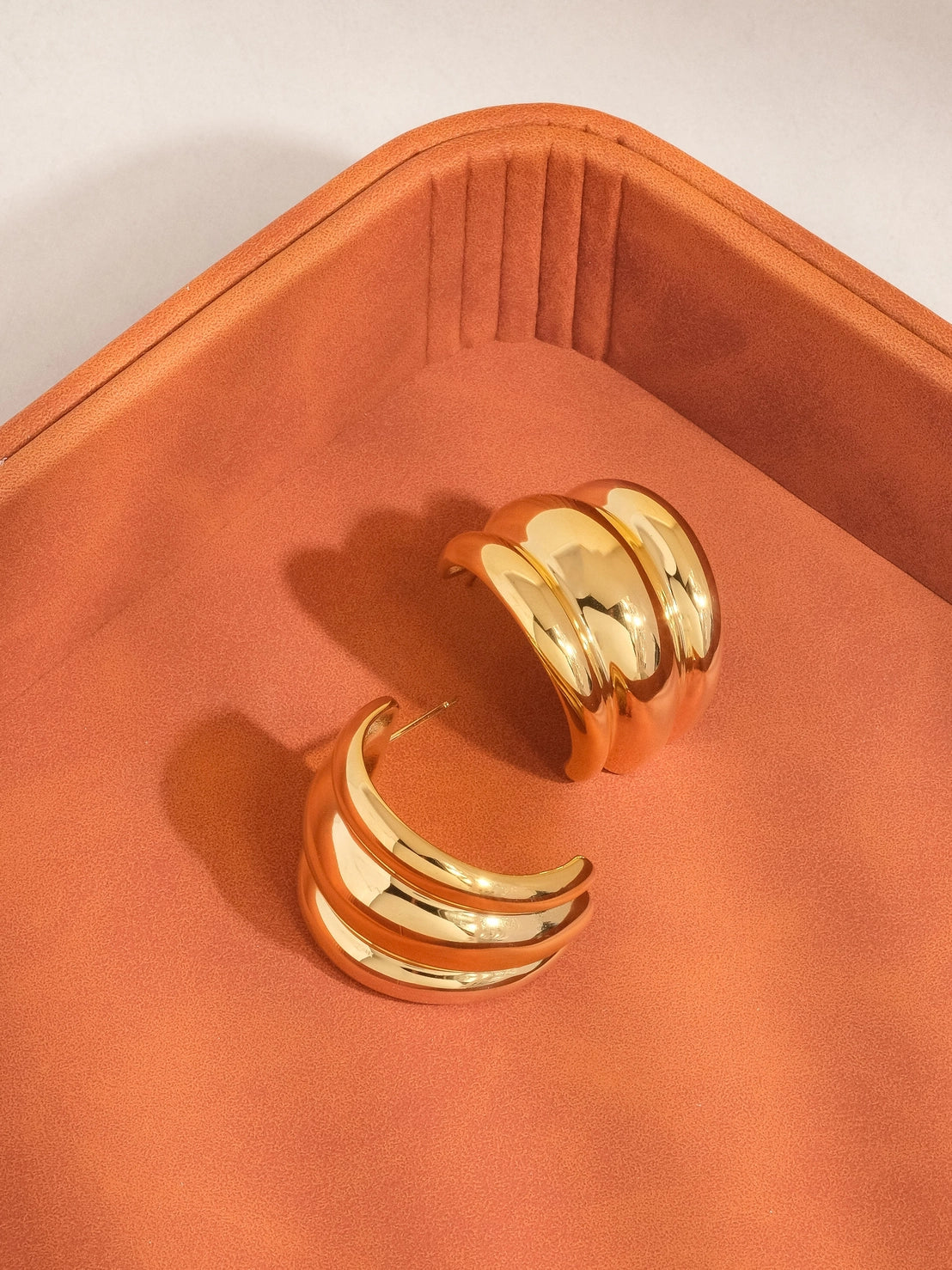 Colton 18k Gold filled Spiral Earring