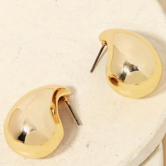 Teardrop Post Earrings
